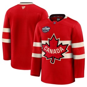 Maillot de Hockey Canada Personnaliser 4 Nations Face Off 2025 Fanatics Premium Rouge - Homme